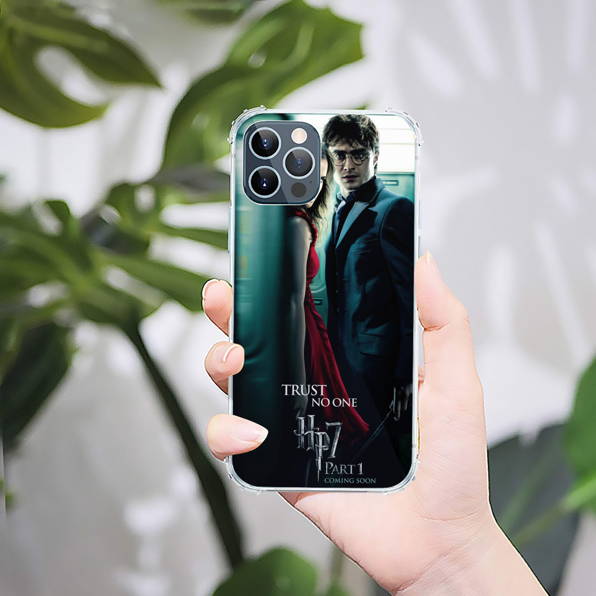 （画像用） Harry Potter ハリー・ポッターシリーズ 【iPhone 12シリーズ対応】透明スマホケース（クリアソフトケース）